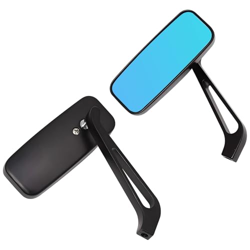 Espejos para Z1000 con visión amplia y soporte antivibración negro para ER-6F 2