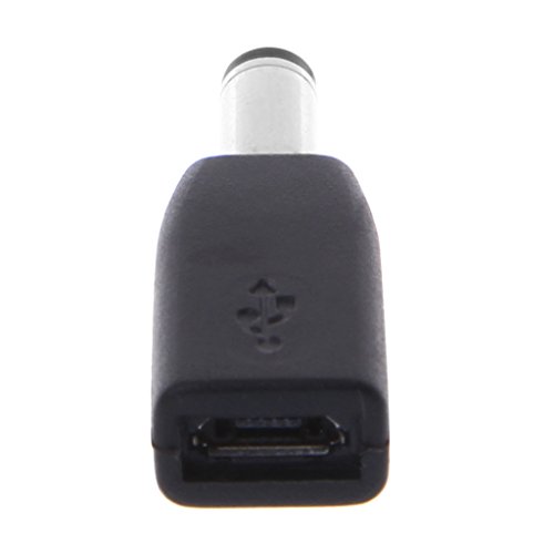 Fucung DC 5.5x2.1mm (type M barrel) Male Plug To Micro USB Female Connector Adapter Charge Converter - //coolthings.us