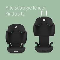 Maxi-Cosi RodiFix M i-Size, Kindersitz mit hohem Rücken, 3,5–12 Jahre, 100–150 cm, ISOFIX-Kindersitz, G-CELL Seitenaufprallschutz, verstellbare Höhe, schnelles und einfaches Anschnallen, Basic Black – Ansicht 4