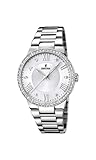 Festina Damen Analog Quarz Uhr mit Edelstahl Armband F16719/1