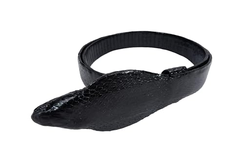 Genuine Cobra Snake Skin with Head Belt 46" Long2