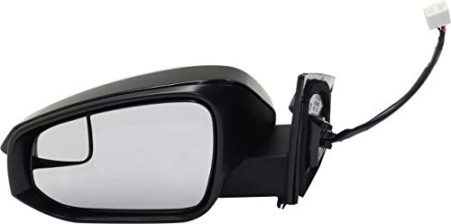 Kool Vue Driver & Passenger Side Power Heated Mirrors for Toyota RAV4 2016-2018 Manual Fold With Signal Light & Spotter Glass Paintable North America Built Vehicle