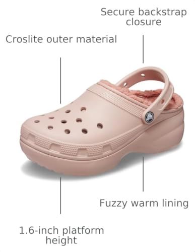 Image of Crocs Women's Classic Lined Platform Clogs