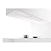 NOVY Pure'Line Mini 821 850 m³/h Encastrada Acero inoxidable, Blanco - Campana...