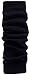 N'Ice Caps Girls Magic Stretch Knitted Leg Warmers (4-6yrs, Black)