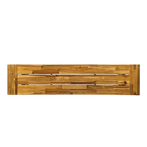 Catriona Acacia Wood Bench - Image 5