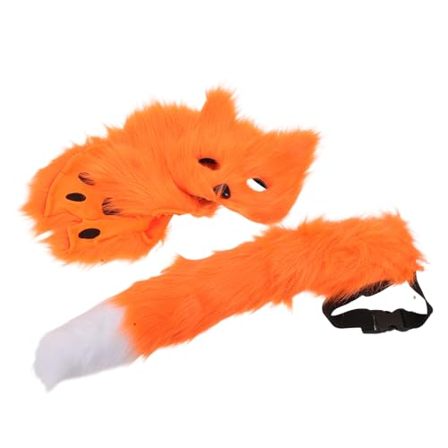 Tenue de renard confortable taille unique pour adulte et adolescent