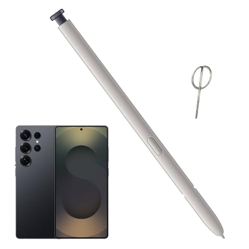 Galaxy S25 Ultra S Pen Replacement for Samsung Galaxy S25 Ultra Stylus Pen,S25 Ultra Pen Replacement for Samsung Galaxy S25 Ultra 5G All Versions SPen,EJ-PS938BBEGUJ with Eject Pin(Black)