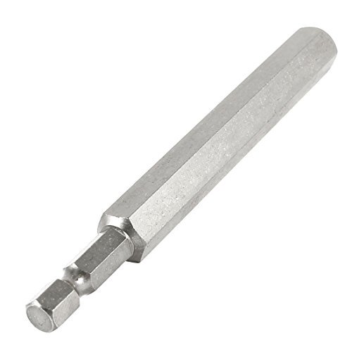 6 mm x 10 mm x 100 mm magnética de cabeza hexagonal destornillador eléctrico del conductor Bit Cover