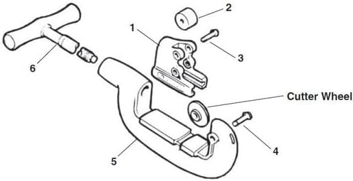 Miniatura 4 de Cortador de caño resistente Modelo 2-A, cortador de caños de acero de entre 18 pulgadas hasta 2 pulgadas RIDGID 32820