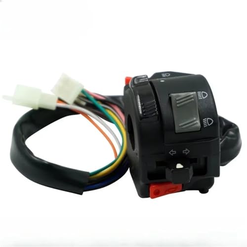 Interrupteur de moto clignotant klaxon pour réparer commande gauche