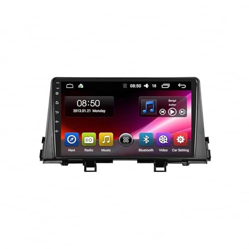 Radio pantalla Carplay inalámbrica para coche KIA Picanto Morning 2016-2020 con sistema de 4 núcleos