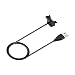 Produktbild B Blesiya 1m USB Ladekabel Synchronisierungs-Kabel Schnur für Huawei Uhr (Schwarz)