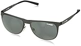 Tamaño: 55/18/140 Arnette 0AN3077, Gafas de Sol para Hombre, Negro (Matte Black), 55