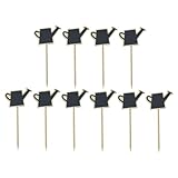 COOPHYA 10個板ピック 植木鉢デコレーション用 板看板 メッカード カップケーキトッパー 食卓や結婚式の引き出物などに適用