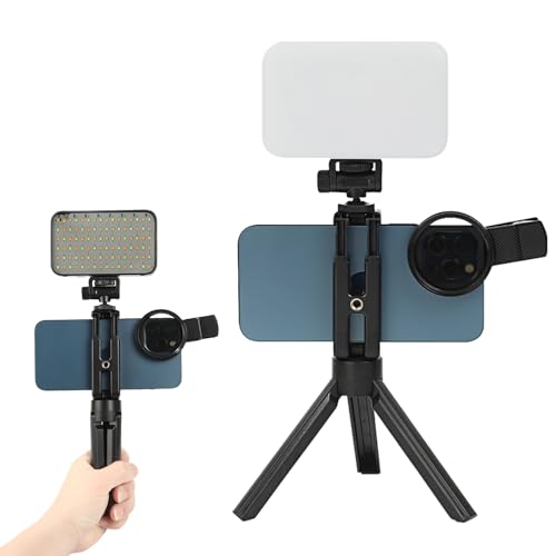 Image of Tattoo Light Tattoo Equipment and Supplies Remove Glare LED Tattoo Photography Video Lights with Clip with LED Beads and CPL Filter Lens for Taking Tattoo Photos