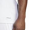 adidas Men's SQUADRA25 Jersey Short Sleeve, White/White/Black, 3XL #4