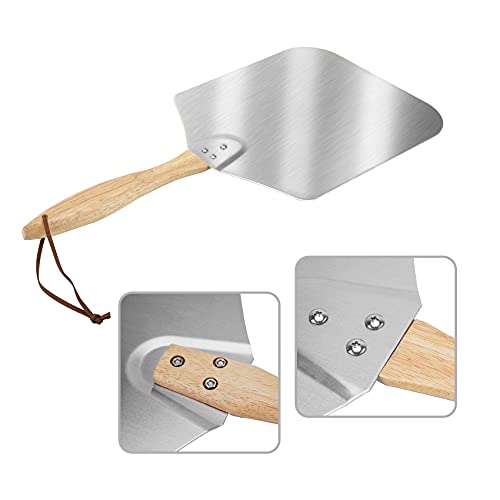 Skyflame SK-QD0068-AL-16 Kitchen Supply Aluminum Pizza Peel thumb #2