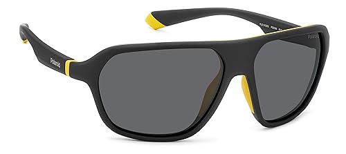POLAROID PLD 2152/S PGC MATTE BLACK YELLOW 59/13/135 UNISEX Sunglasses3