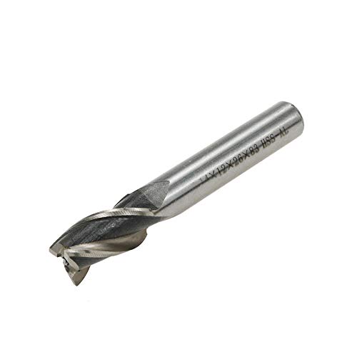 Rannb 3-Flute End Mill Bit CNC Straight Shank Drill Bits 14mm/35/64