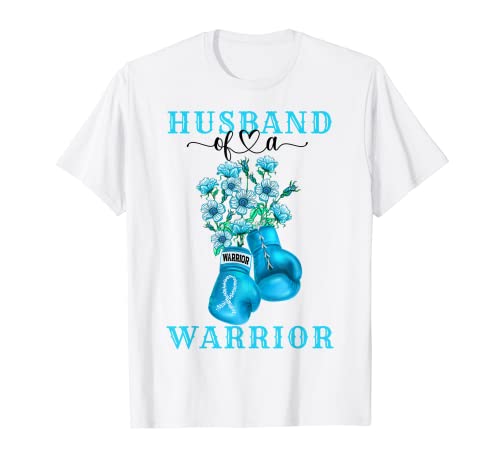 Escuadrón de apoyo para la concienciación sobre el cáncer cervical del esposo de un guerrero Camiseta