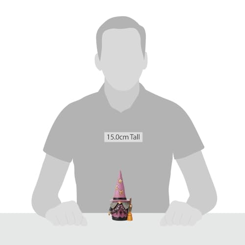 Enesco-Jim-Shore-Heartwood-Creek-Halloween-Witch-Way-Gnome-Figurine-65-Inch-Multicolor Enesco Jim Shore Heartwood Creek Halloween Witch Way Gnome Figurine 65 Inch Multicolor