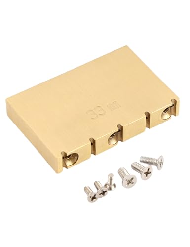 Metallor Guitar Tremolo Block �\���b�h�u���X �T�X�e�C���u���b�N Gotoh GE1996T Bridge Floyd Rose Style �_�u�����b�N �G���L�M�^�[ �g������ �u���b�W 33mm �u���b�N���� �S�[���h�B