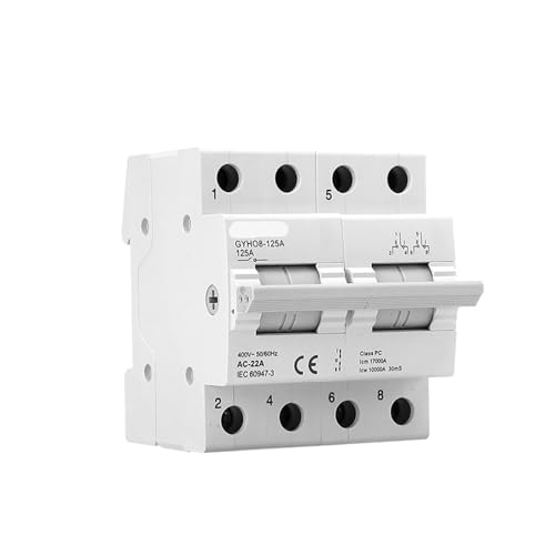 Interruptor de aislamiento de transferencia manual de doble potencia GYHO8 2P 63A 4