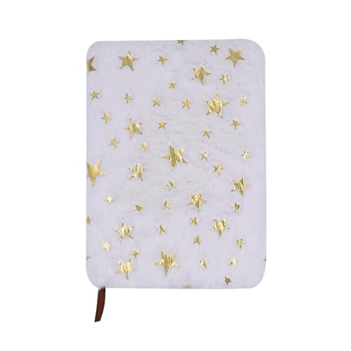 Carnet peluche arc-en-ciel pailleté : idée cadeau originale pour enfant