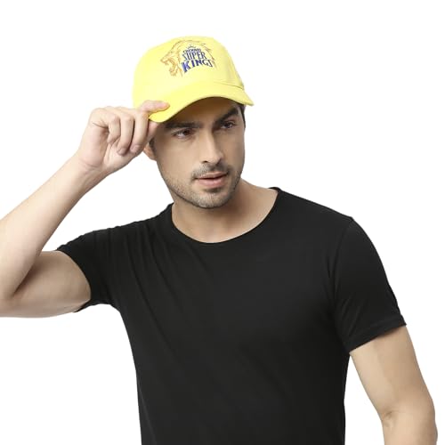 Gorra IPL Chennai Super King (CSK) Oficial 2023 Amarilla miniatura 5