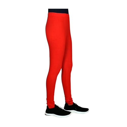 Image of Cotton Leggings Women - Breathable Full Length Yoga Bottoms | Workout Cotton Leggings, Gym Wear Bottoms, Comfortable Pants Women, Stretch Cotton Pants XL