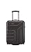 Produktbild travelite 2-Rad Handgepäck Koffer mit TSA Schloss erfüllt IATA Borgepäck Maß, Gepäck Serie VECTOR: Robuster Hartschalen Trolley in stylischen Farben, 072007-01, 55 cm, 44 Liter, schwarz/rot