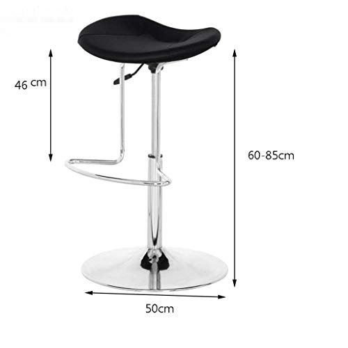Mmaxz Bar Stools, Simple Bar Chair High Stool Swivel Chair Lift Chair Can Be Rotated (Color : Purple) #TOP1