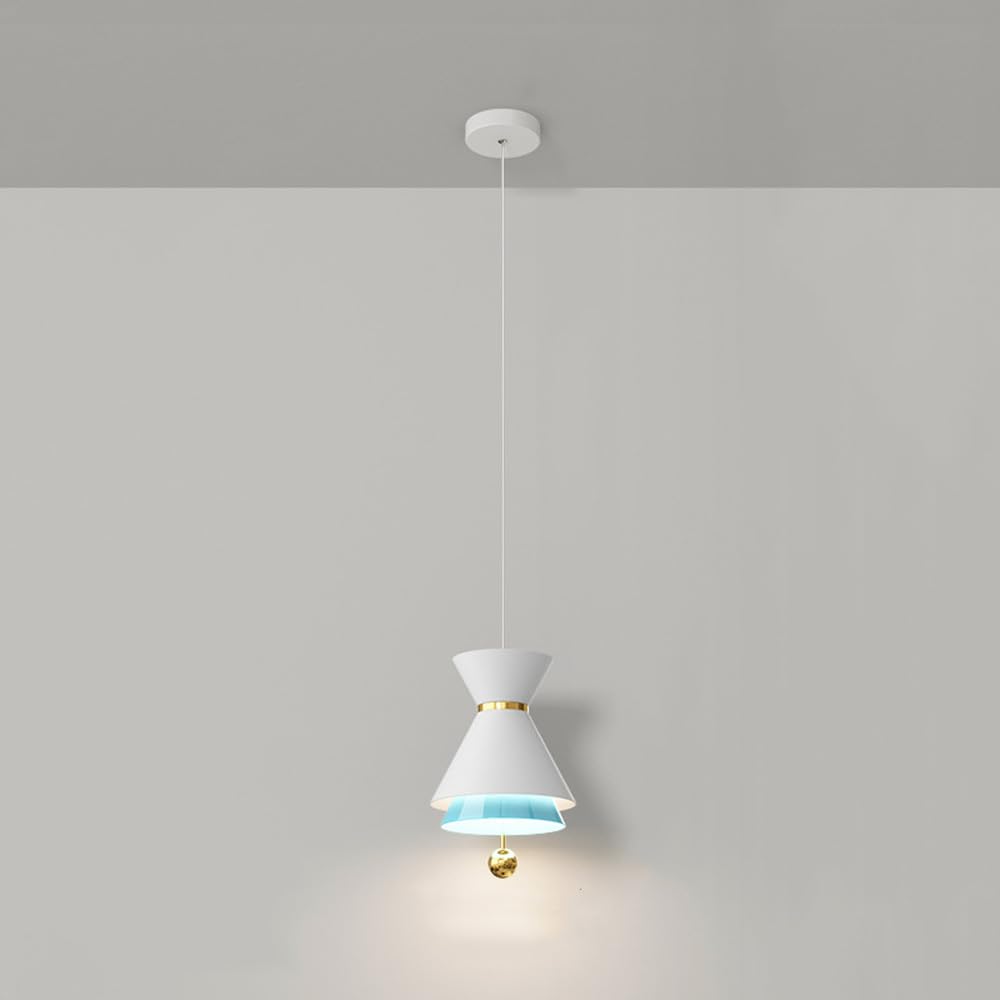 Lámpara Colgante de Metal regulable con luz led para el comedor