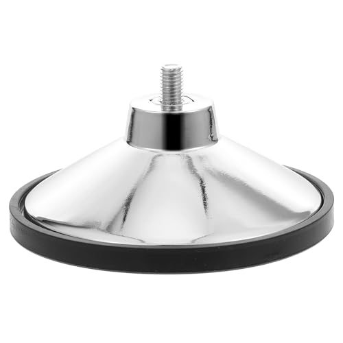 KICHOUSE Table Foot Pad Plastic Screw Adjusted Furniture Riser with Easy Installation for Plant Rack and Chair in Workshop Or Garage Silver