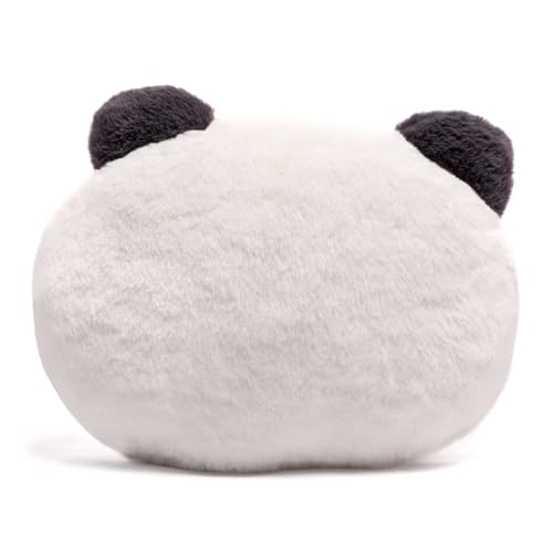 Image of Mirada Black Panda Soft Face Toy - 30 cm| Adorable Plush Animal for Kids, Toddlers, and Girls | Soft and Cuddly Stuffed Toy | Ideal for Birthday Gifts /Christmas /Diwali