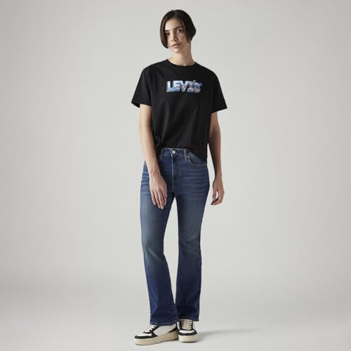 Image of Levi's Women's 725 Flared Fit High Rise Jeans