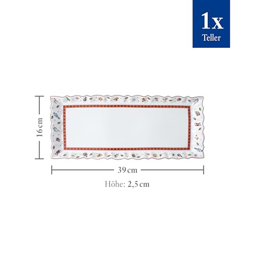 Villeroy & Boch - Toy's Delight Königskuchenplatte, Kuchenplatte Rechteckig – Ansicht 3