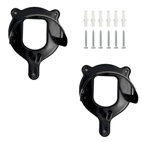 HZZON 2 Stück Trensenhalter Pferd Metall Zaumzeughalter Pferde Halterung Zaumzeug Trensenhaken Pferd Equestrian Bridle Hanger Mit Rohren Und Schraube Haken Pferd Tack für Sattelkammer Reitstall