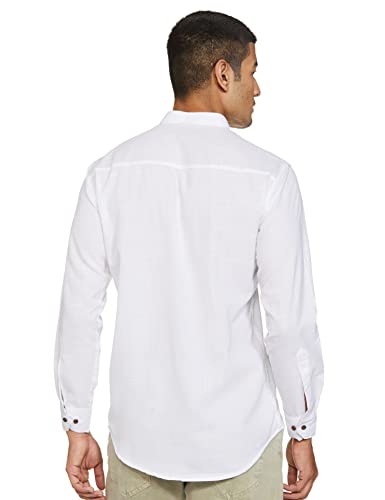 Image of Luxrio Men's Cotton Blend Solid Slim Kurta