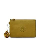Mit Reißverschluss oben Kipling Viv Damen-Tasche für Damen, zum Organisieren von Accessoires, Einschubfächern, Reißverschluss oben, Nylontasche, Birnen-Chartreuse Sz, 20,3 x 14,5 cm (L x H x T), Pear Chartreuse Sz, 8\'\'L x