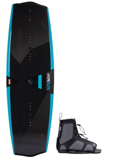 Hyperlite State 2.0 Mens Wakeboard 130 W/Remix Bindings Black/Blue (4-8)