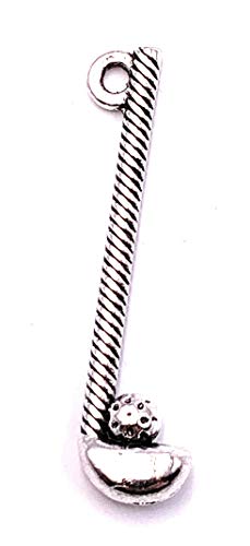 H-Customs Golf Schläger Sport Charm Anhänger Kettenanhänger Bastelbedarf Schmuckzubehör