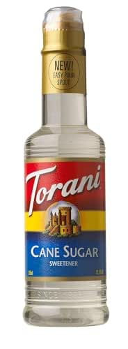 Torani Flavored Drink Syrup, Cane Sugar Sweeteners, 12.7 Fl Oz