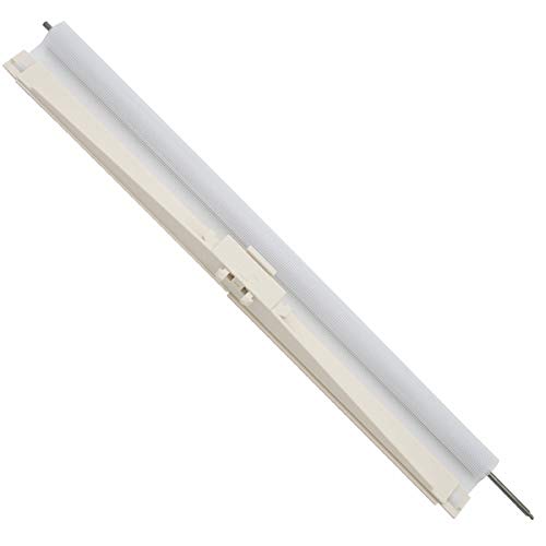 MPK - Tenda a rullo di ricambio MPK 47K VisionVent M, lucernario, tetto 40 x 40 cm, per roulotte, camper, caravan, colore: bianco perla