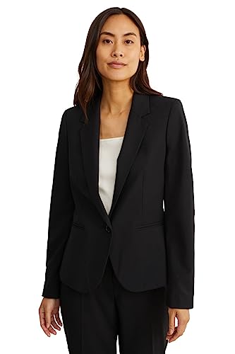 C&A Damen Blazer Stretch|Viskose|Polyester schwarz 36