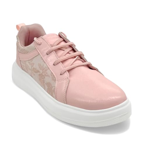 Image of KazarMax Premium AERO Kicks Women Floral Pattern Party Sneakers | Casual Fashion Trainers Sneakers