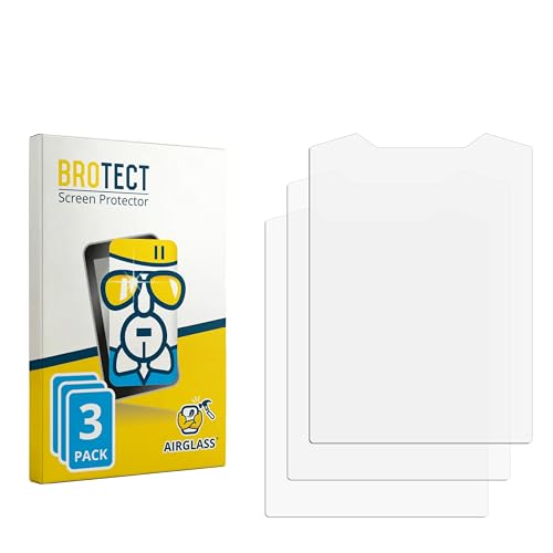 BROTECT 3 Stück Schutzglas für Crosscall Spider X4 Schutzfolie Panzer Folie Glas Bildschirmschutz Made in Germany [Kratzfest 9H, Anti-Fingerprint]