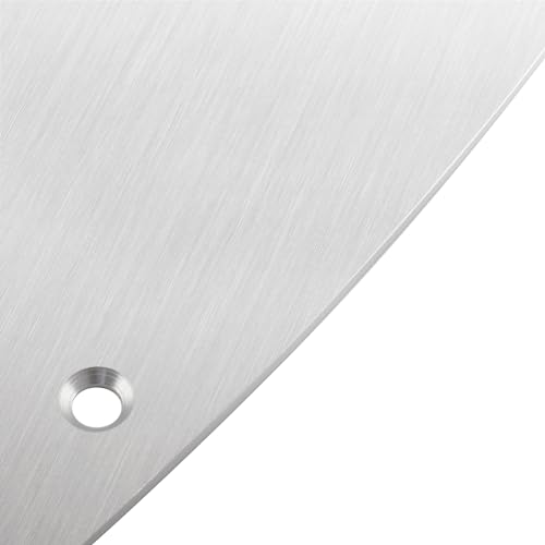 Musiclily Ultra 10 Holes Anodized Aluminum J-Bass Pickguard for Fender American Standard Jazz Bass Original Color - Image 4