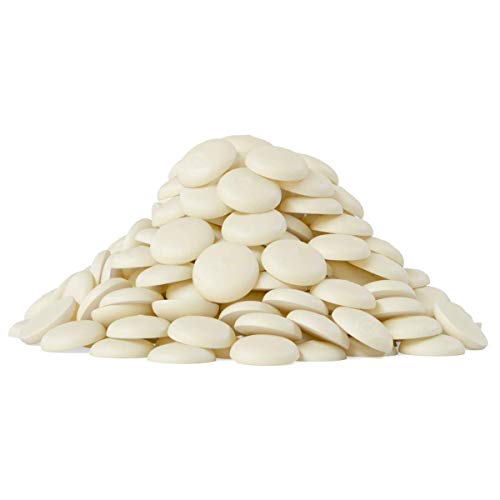 Cambie White Coating Chocolate | Rich & Creamy White Melting Wafers | Baking Chocolate For Dipping, Enrobing, Molding, and Glazing | For Chefs, Chocolatiers and At-Home Bakers (5 lb)